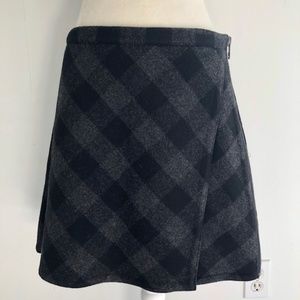 C. Wonder Plaid aline skirt NWT
